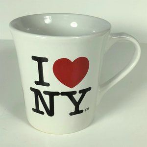 I love heart NY New York white classic mug NWT